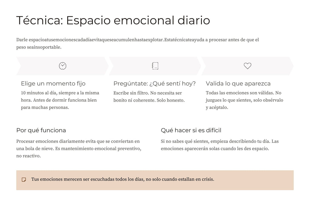 Autocuidado y Respeto Propio