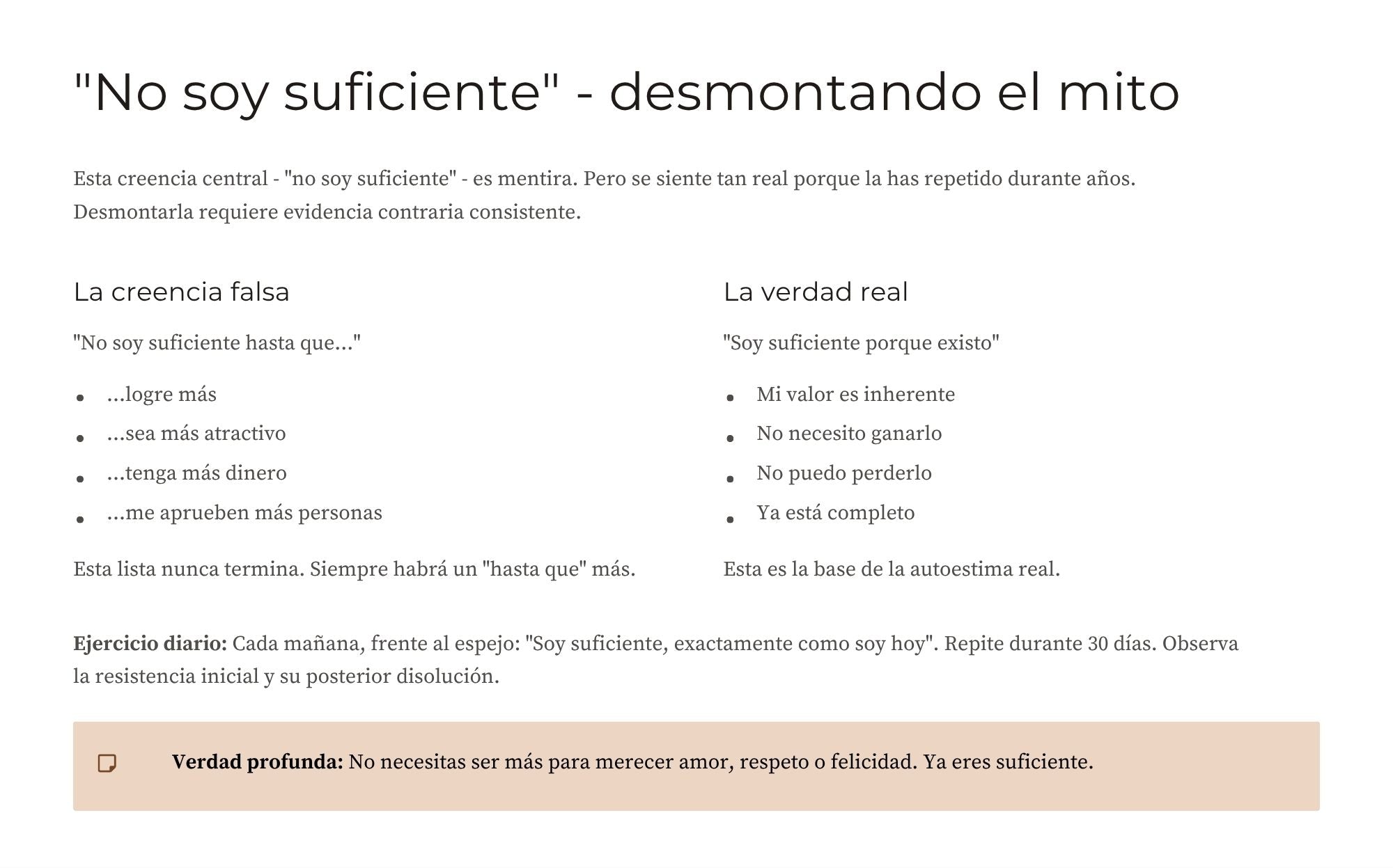 Autoestima Real