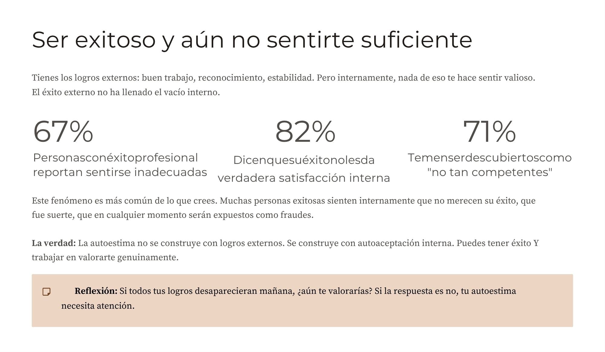 Autoestima Real