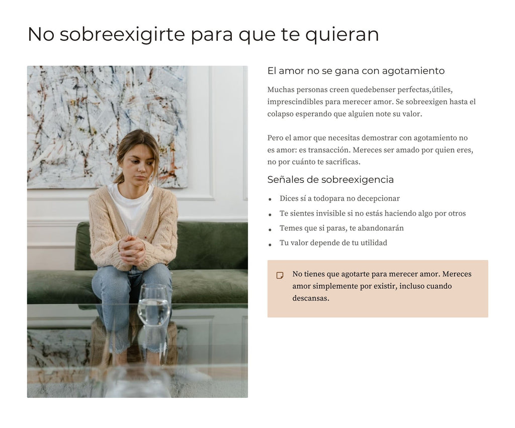 Autocuidado y Respeto Propio