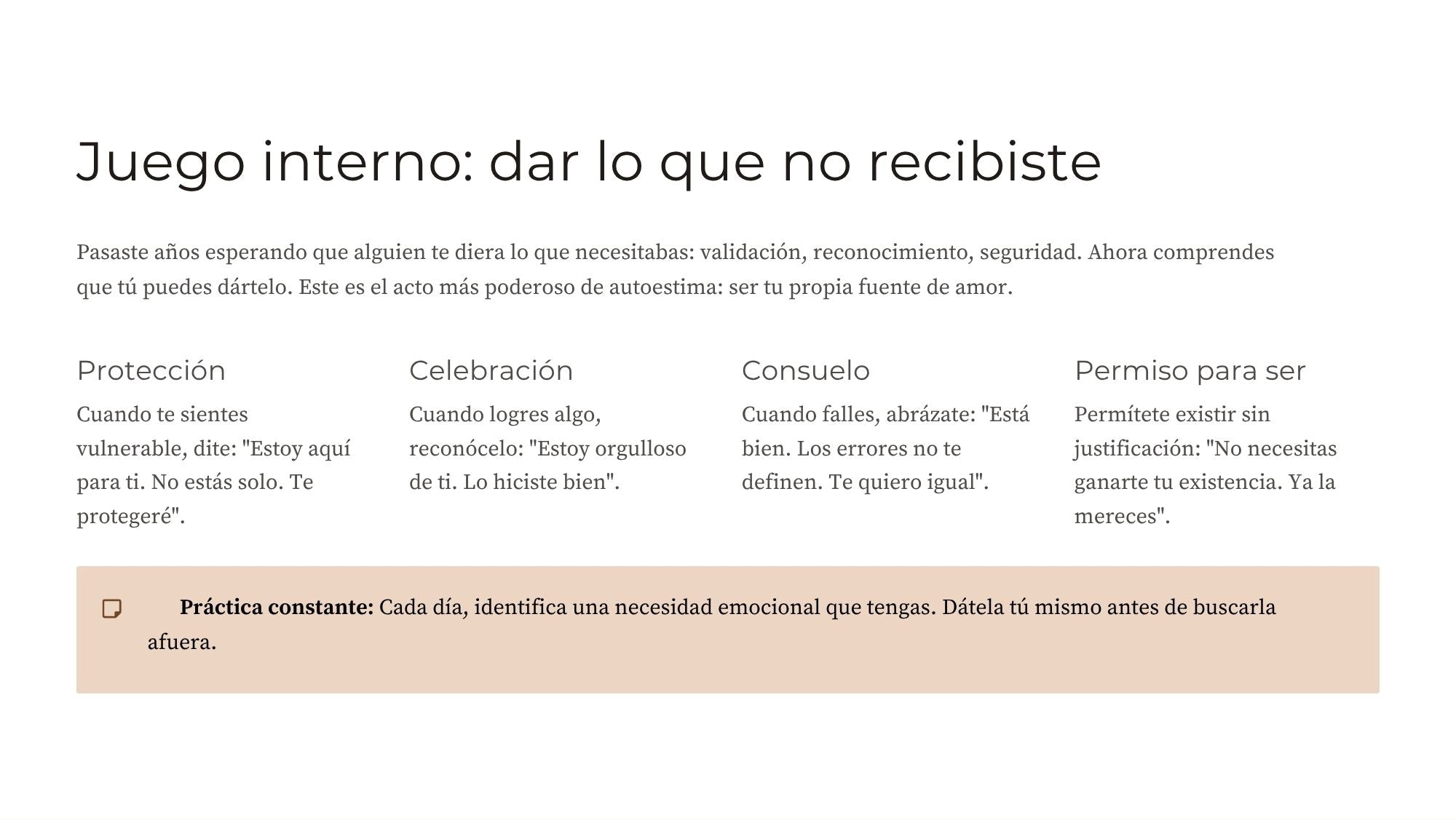 Autoestima Real