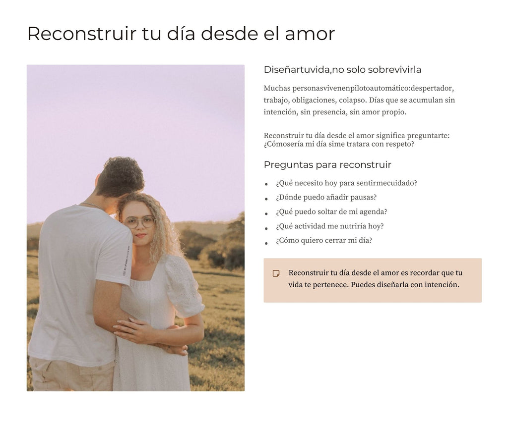 Autocuidado y Respeto Propio