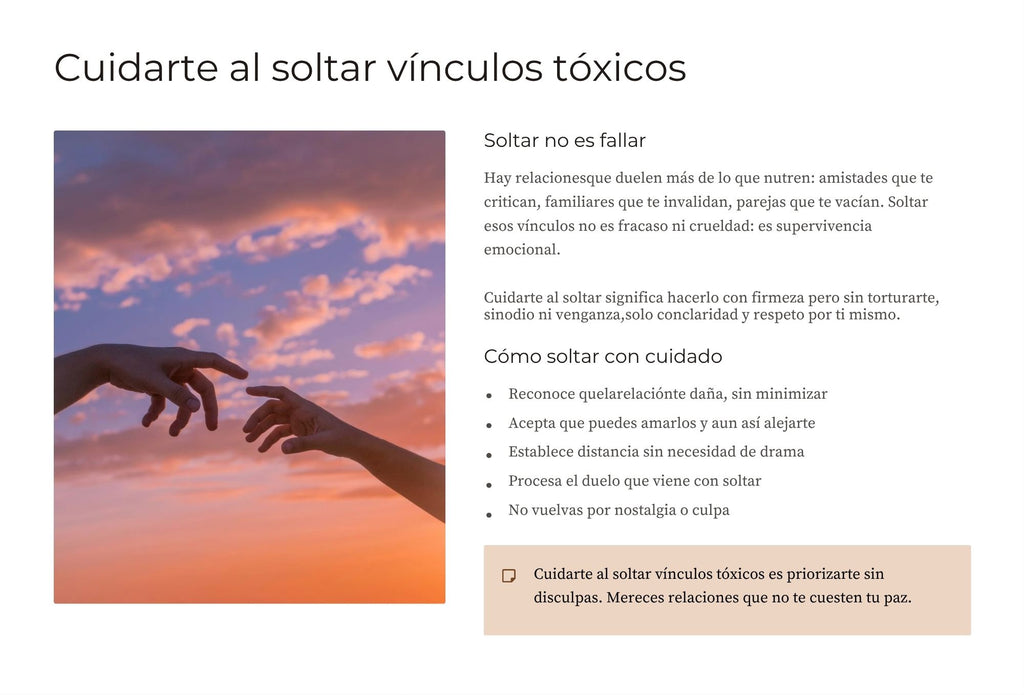 Autocuidado y Respeto Propio