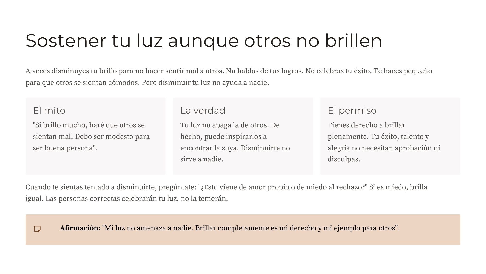 Autoestima Real